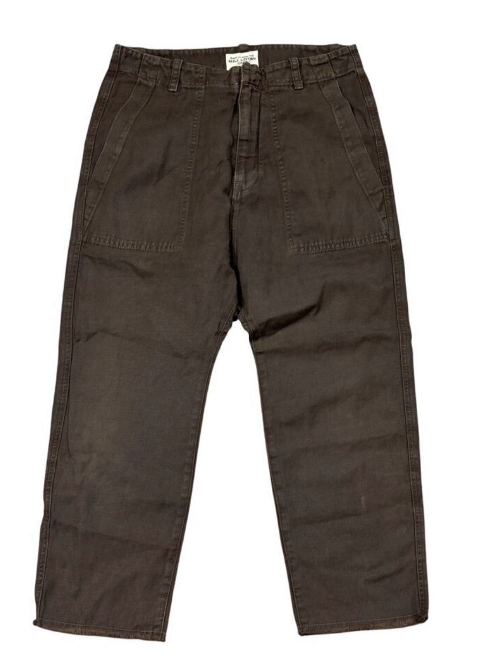 Nili Lotan Luna Drop Crotch Cropped Pants-2